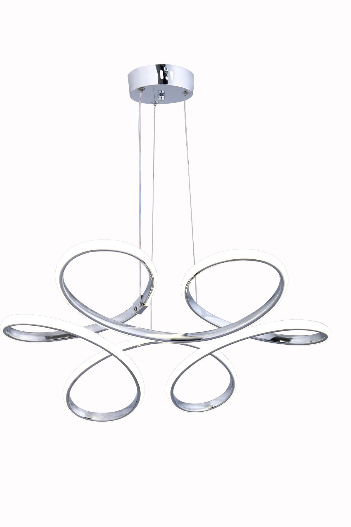 DAISY SARKIT LED AVİZE KROM