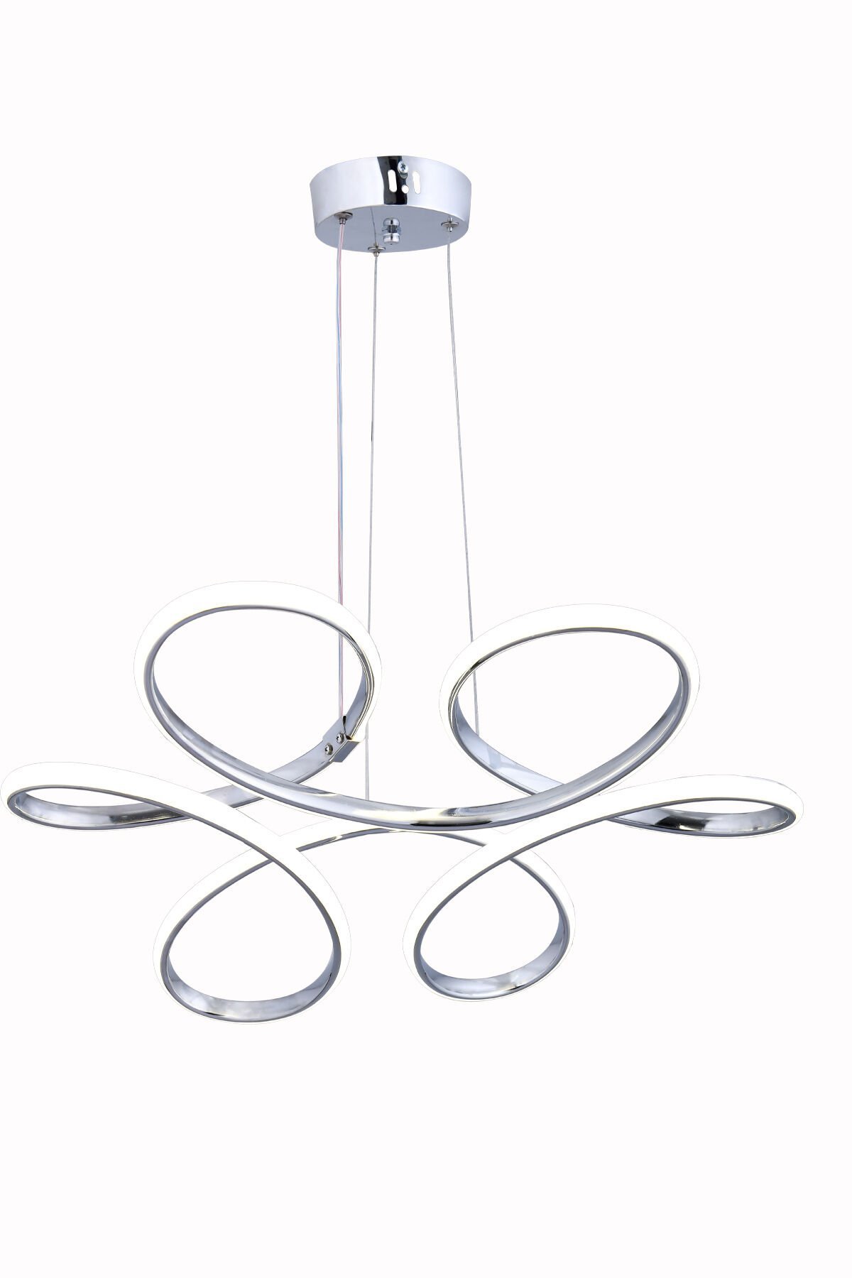 DAISY SARKIT LED AVİZE KROM